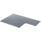 Interlocking Cobbled Stone Look Garden Pathway Tiles, Decorative Floor Grass Pavers Anti- Slip Mat, 5 pack